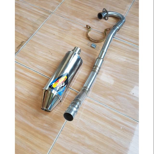 KNALPOT CRF FMF F4 TITAN TERMURAH