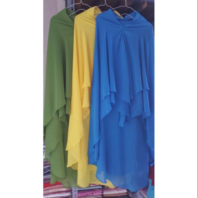 Jilbab 2 layer LV MURAH
