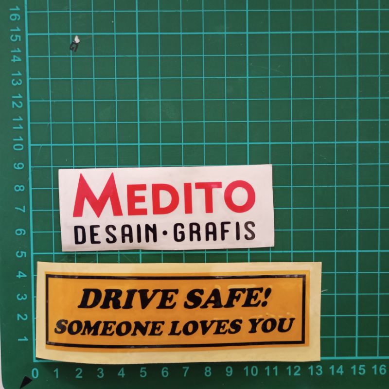 Sticker Cutting Drive Safe! Someone Loves You