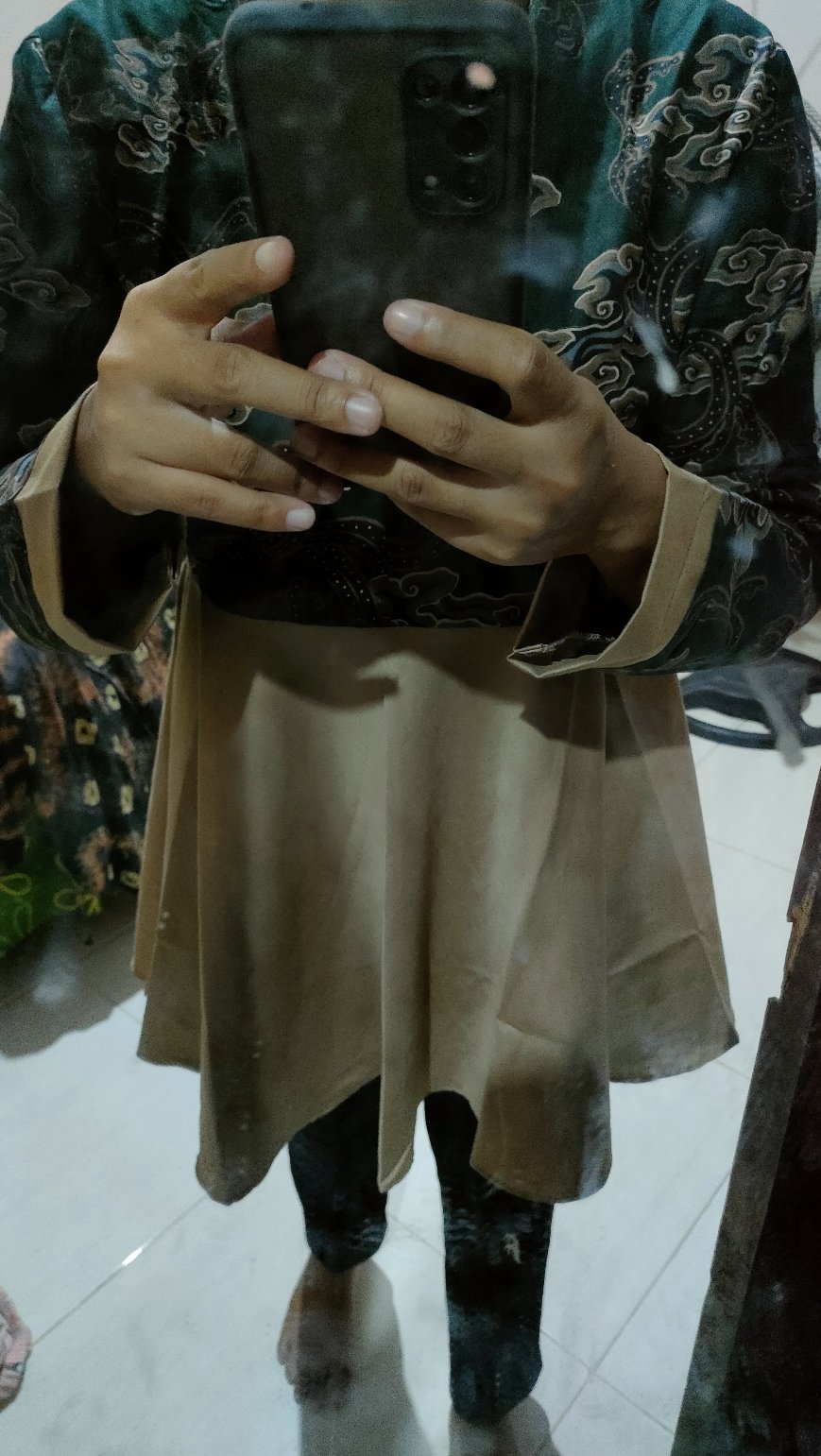 Atasan Batik Wanita Mega Floral 2133