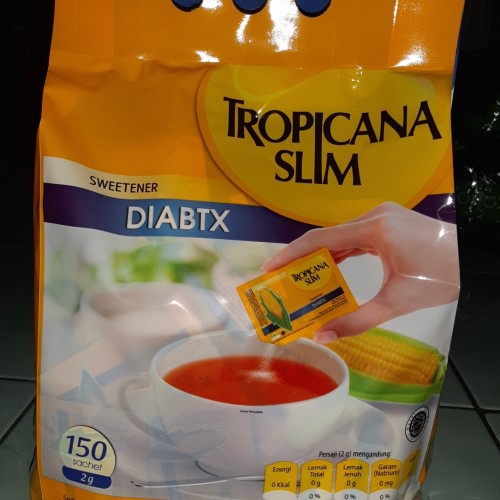 

Tropicana Slim Sweetener Diabtx 150 Sachet