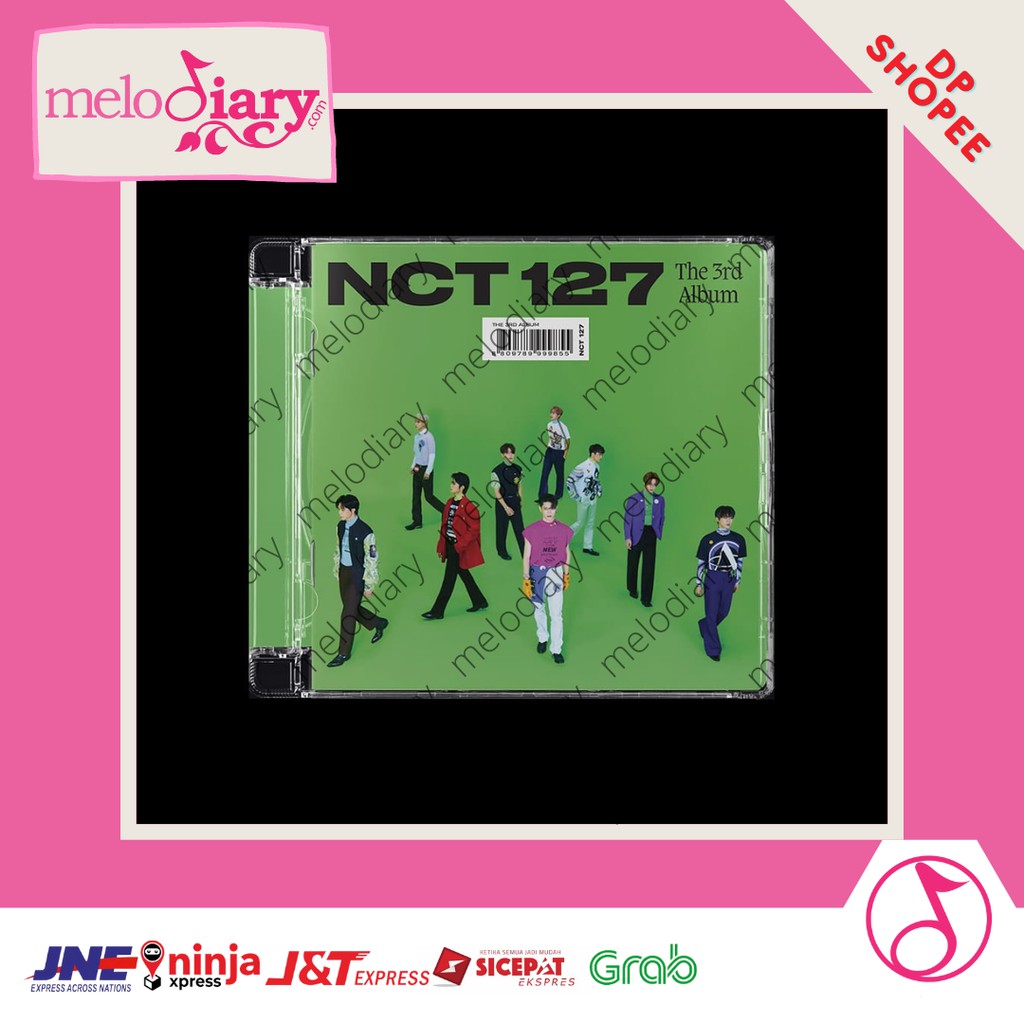 [DP - PO1] NCT 127 - Sticker [3rd Full Album] (JewelCase Ver) [RANDOM ver]