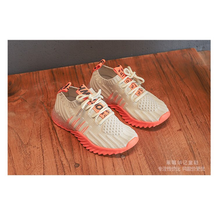 SEPATU SNEAKER ANAK TRENDY / RUNNING SHOES LED