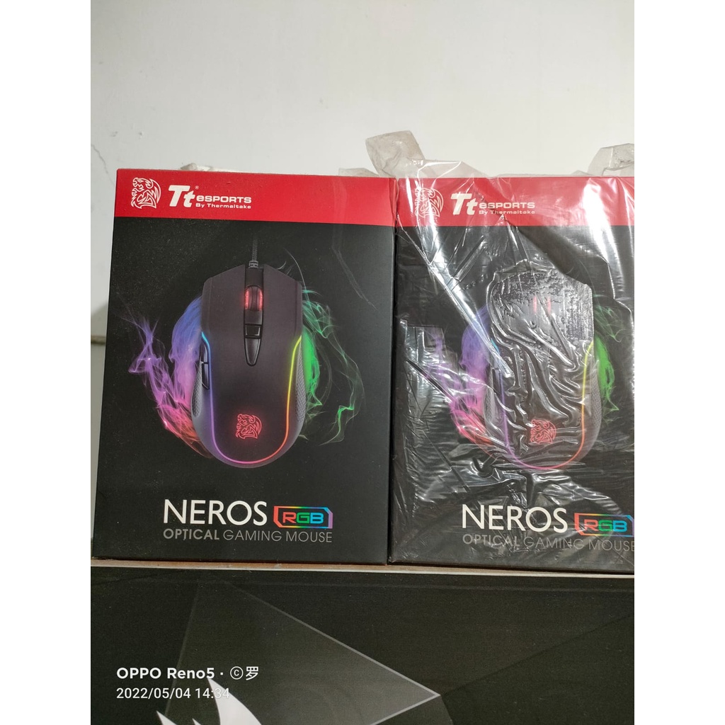 Thermaltake TTesports NEROS RGB Gaming Mouse 3200 DPI - Pixart PMW3050