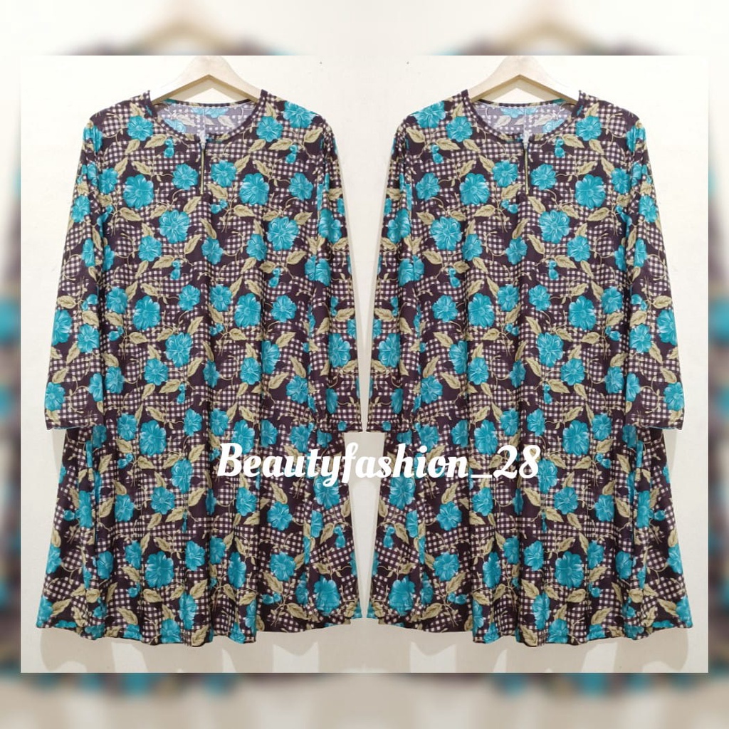 TUNIK WANITA MARWAH SUPER JUMBO MAT JERSEY KOREA/ ATASAN WANITA MUSLIMAH MURAH