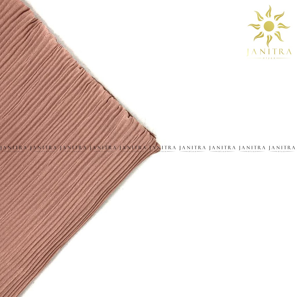 JILBAB BERGO PLISKET CERUTY FULL LIDI HIJAB SYIRIA / BERGO MARYAM PLISKET / BERGO TALI-MOCCA