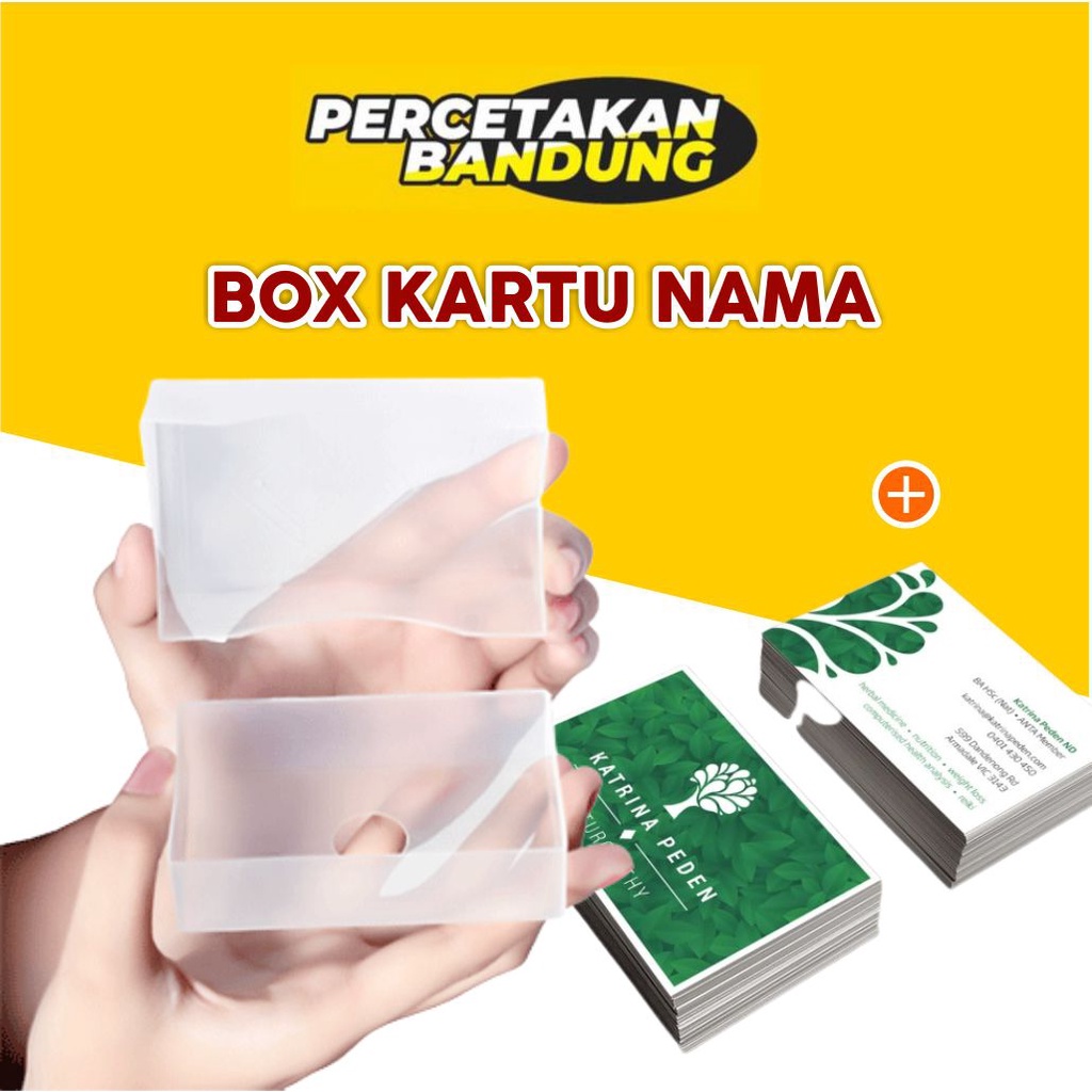 

Box Kartu Nama Tempat kartu nama Satuan