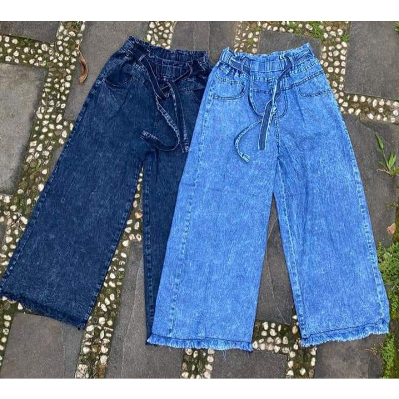 KULOT JEANS SNOW RAWIS // KULOT SNOW JEANS ANAK PEREMPUAN