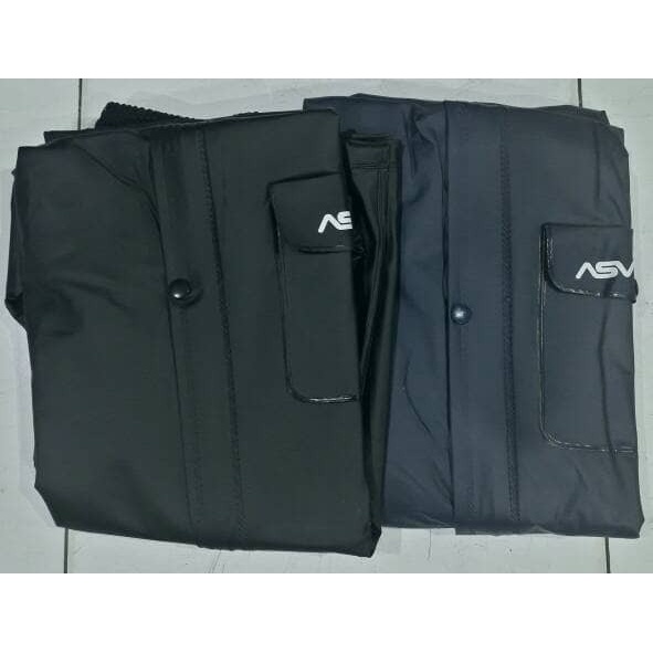 Jas Hujan Karet ASV Full Rubber Jaket Celana Grade A Jamin Asli Original Premium Termurah