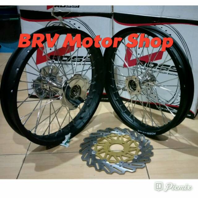 Velg Jari Jari Ninja 250 Cc Ninja f1 Ninja Karbu Tromol Becak Ples Piringan Siap Pasang Ring 17