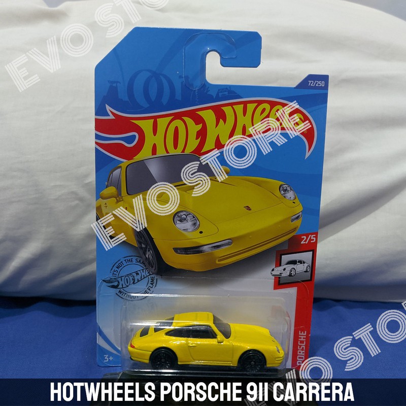 Hotwheels Porsche Carrera - Kuning