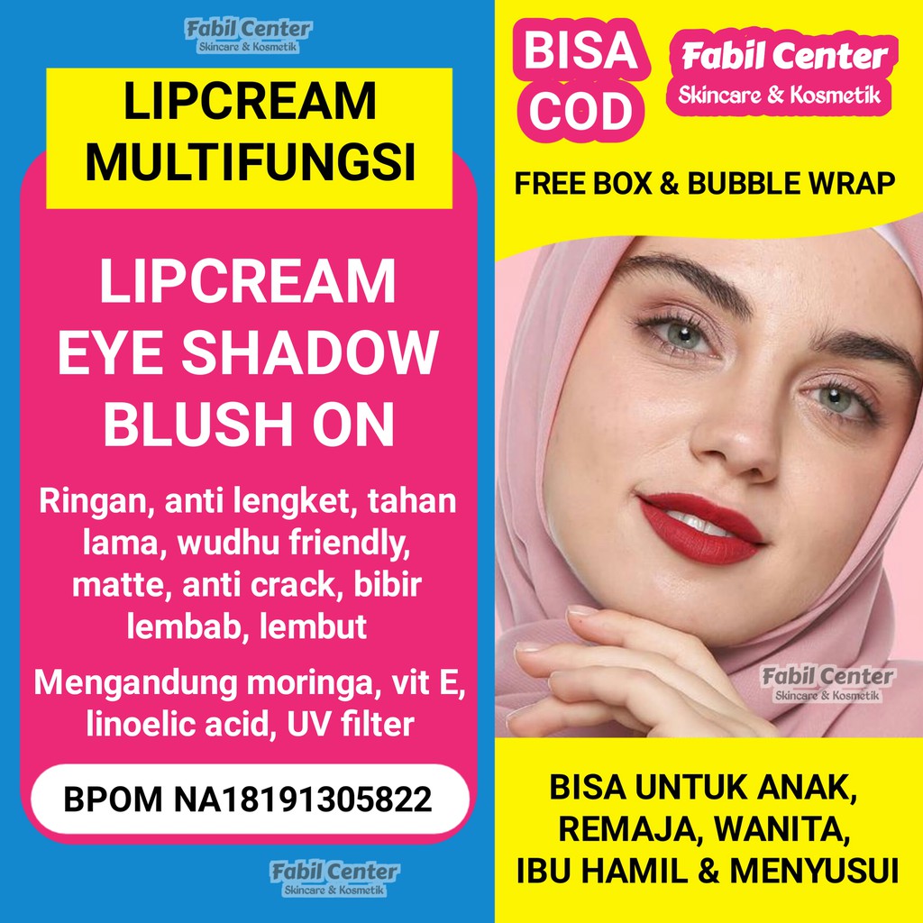 MAKE UP LIPSTIK MAKE OVER KOSMETIK LIPCREAM LIP CREAM LIPSTICK MAKEUP MURAH MATTE PELEMBAB BIBIR