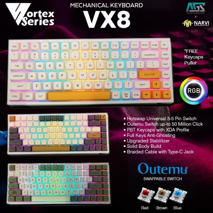 Vortexseries Vx8 Mechanical - Keyboard Gaming Kekostore51
