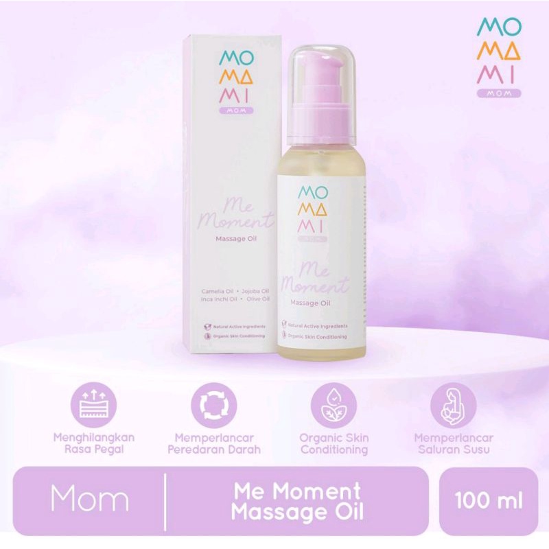 MOMAMI MOM Me Moment Massage Oil