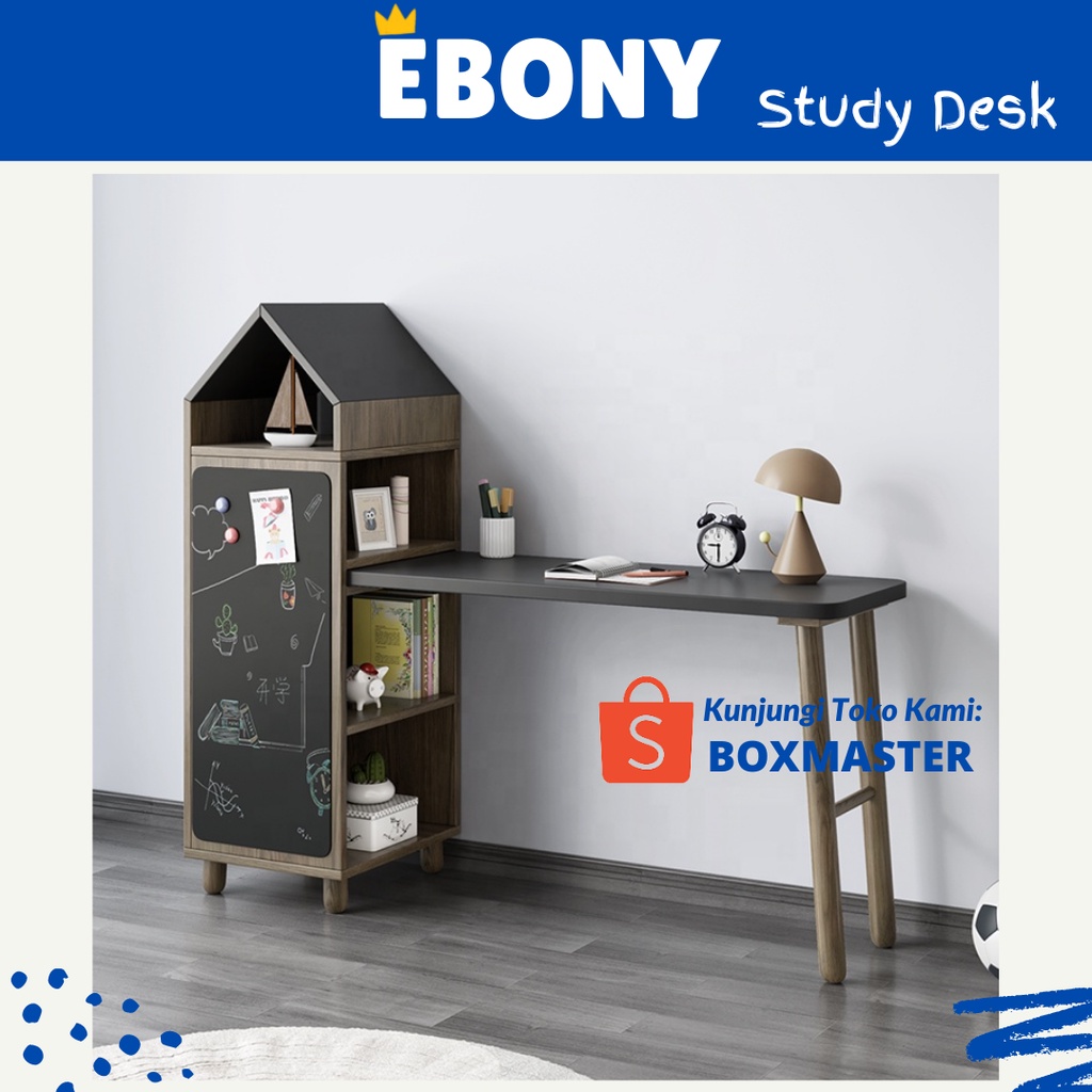 Meja Belajar Anak Ergonomis Adjustable Lipat Karakter Children Study Planner Desk Study Table Ergono