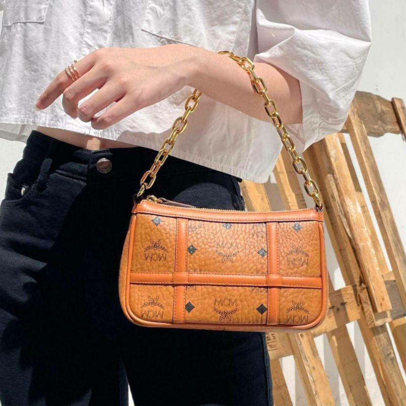 MCM Mini Delmy Shoulder Bag Visetor