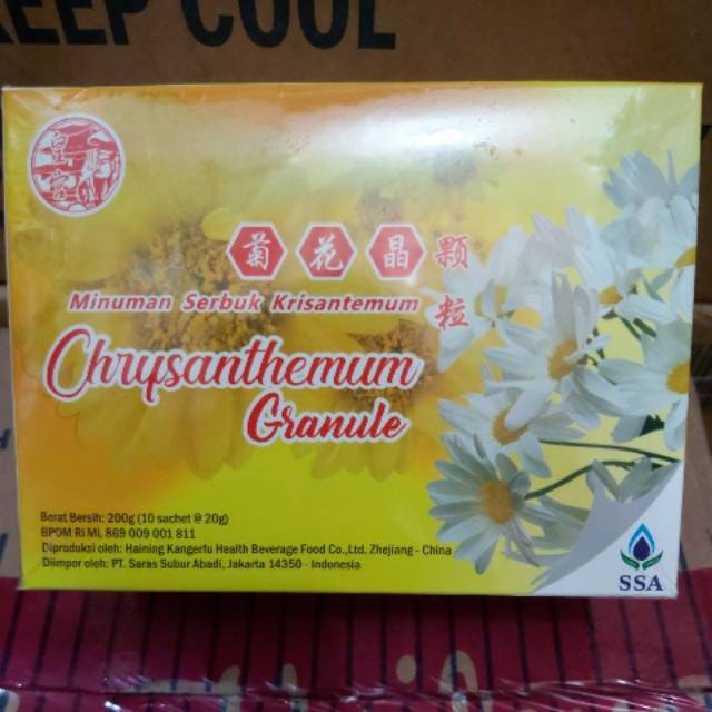 Minuman Serbuk Chrysanthemum GRANULE (10sachet)