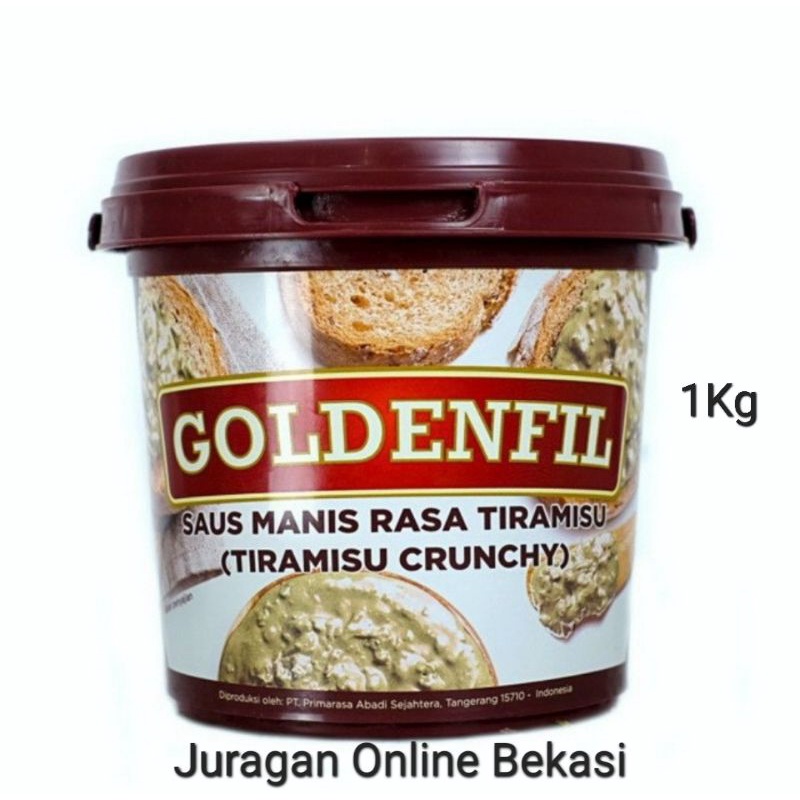 

Goldenfil Selai Tiramissu Crunchy1kg