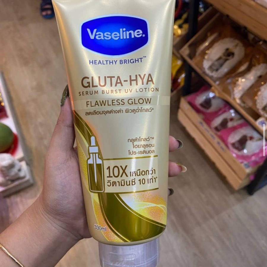 READY VASELINE GLUTA HYA SERUM LOTION ORIGINAL THAILAND LOTION PEMUTIH KULIT