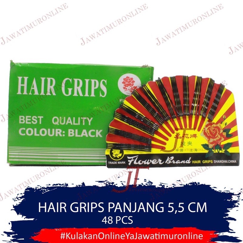 Jepit Rambut Sanggul Panjang Flower Brand - Hair Grips