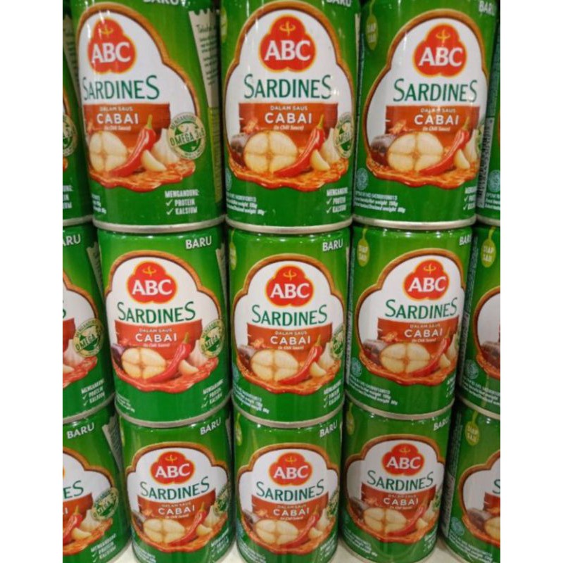 Sarden ABC 1 kaleng 155gr