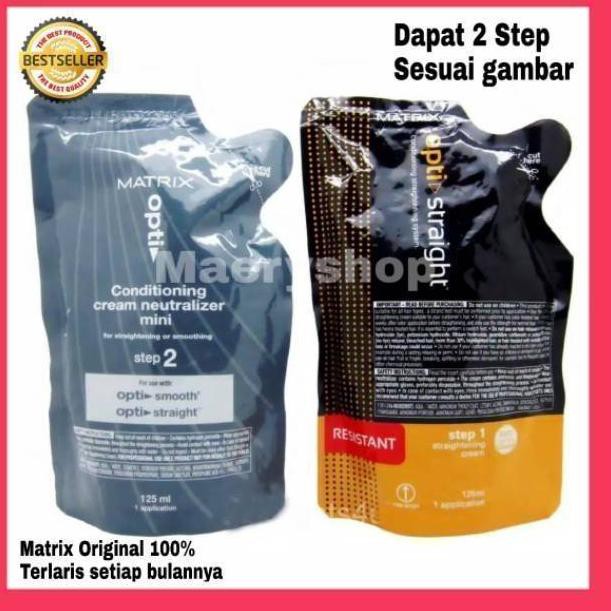 Tetap Trendϟ [Ori Asli] Matrix Smoothing Opti Straight Obat Pelurus Rambut / Metrix Smoothing / Matr