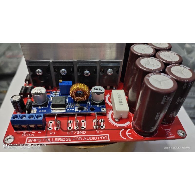 SMPS FULLBRIDGE VOLT/TEGANGAN 100VDC CT ( DAYA MAKSIMAL 3700WATT )