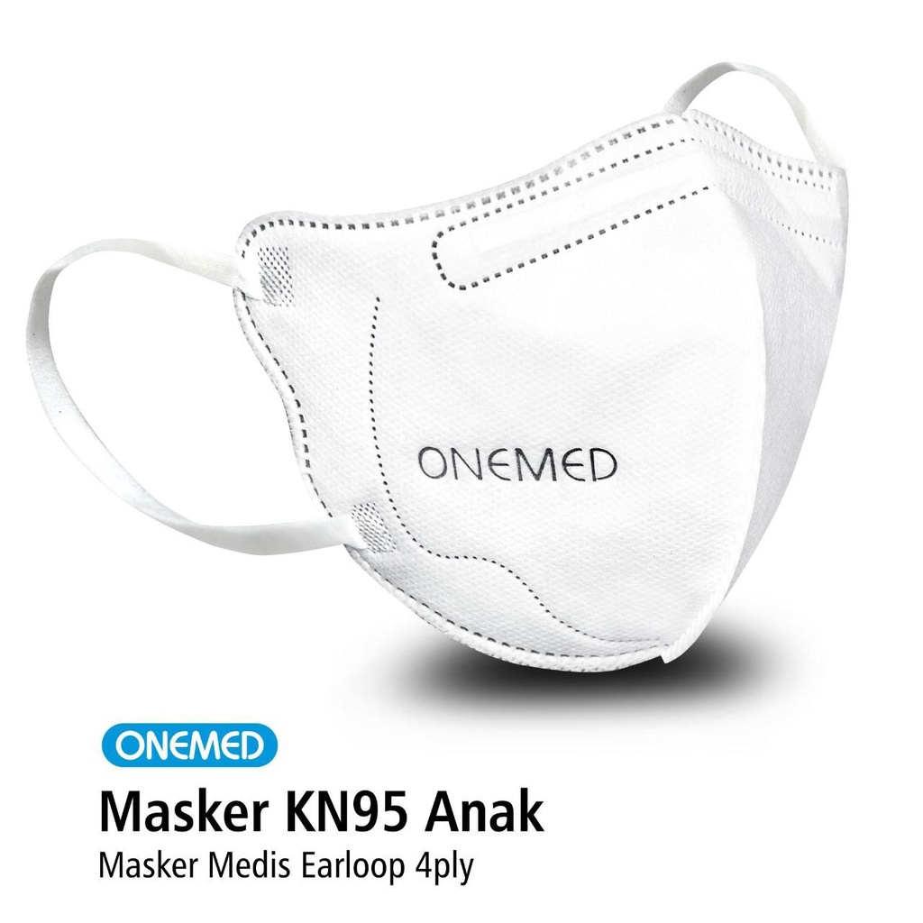 Masker KN95 Onemed Masker Medis Earloop 4ply