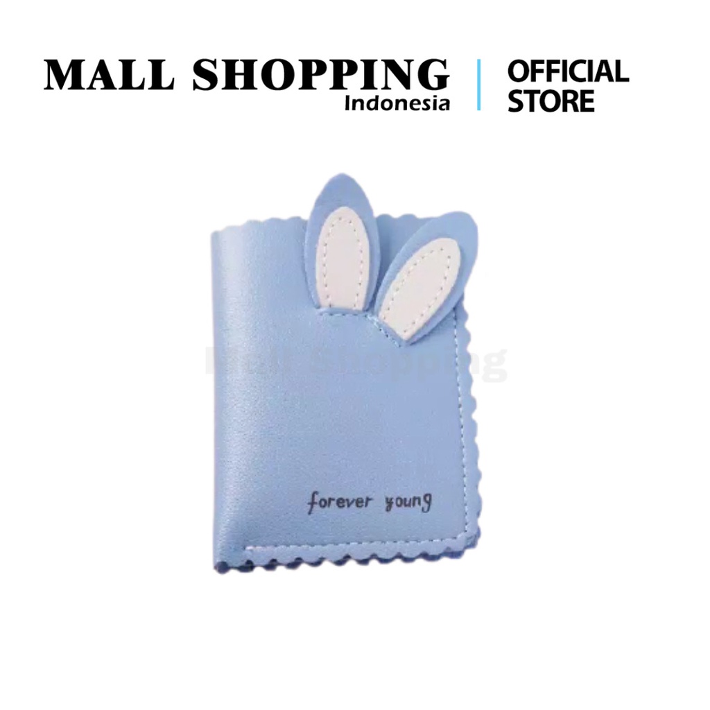 (COD) Dompet Lipat Wanita Dompet Mini Dompet Kelinci MALL SHOPPING