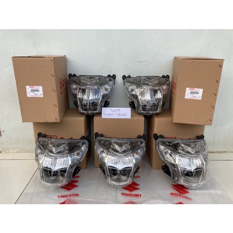 Jual Reflektor Headlamp Assy Lampu Led Batok Satria Fu Fi Injeksi