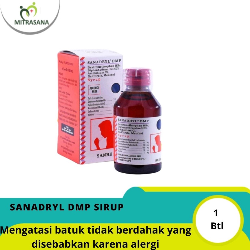SANADRYL DMP SIRUP 60/120 ML