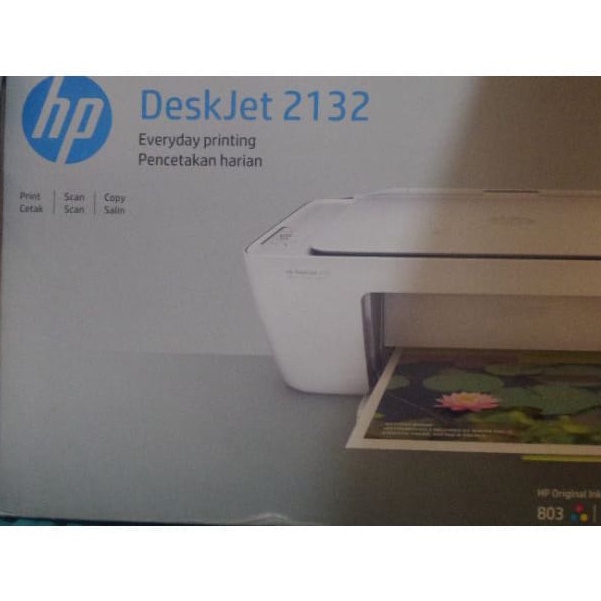 Printer HP Deskjet All in one 2132 Print Scan Copy + Cetak Foto