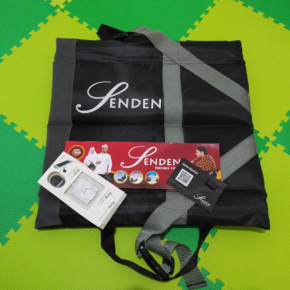 Kursi Lipat Senderan Lesehan Senden B.05 Itikaf Kajian Haji Umroh Camping Bergaransi 1 Tahun