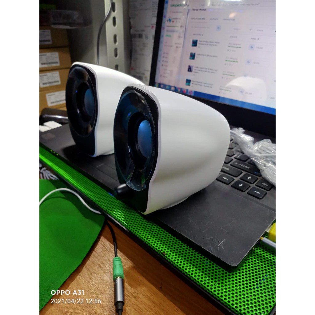 SPEAKER KOMPUTER PC LAPTOP SMARTPHONE HOME DAN KANTOR SPEAKER LOGITECH Z120 ORIGINAL 100%