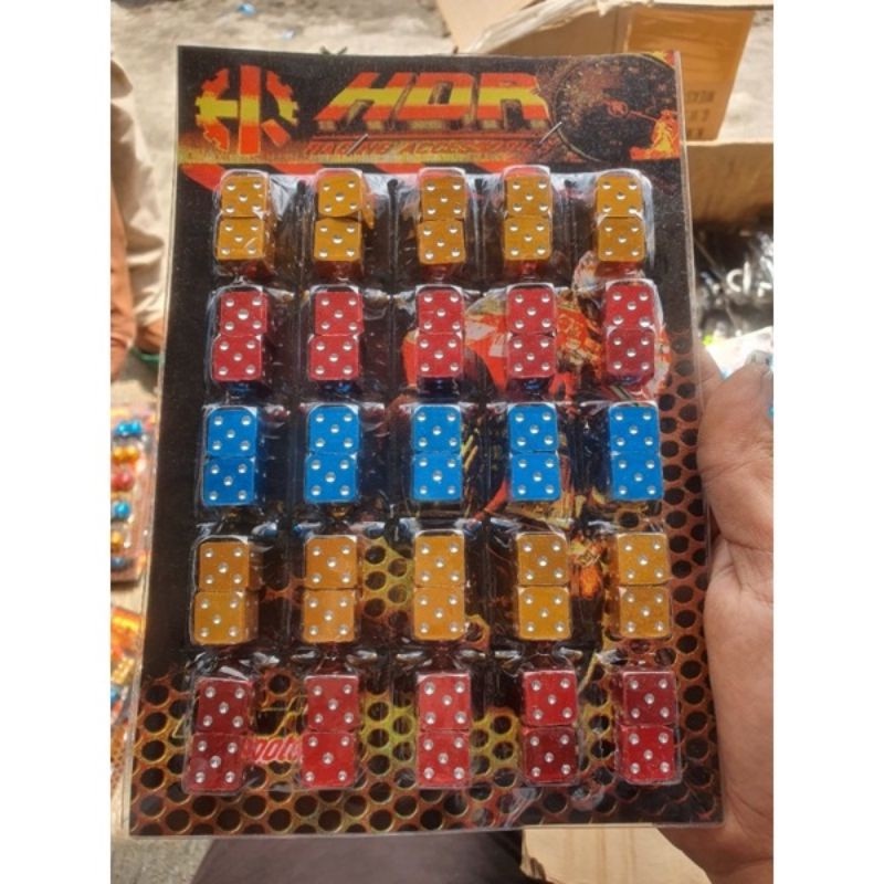 TUTUP PENTIL DADU 50PCS