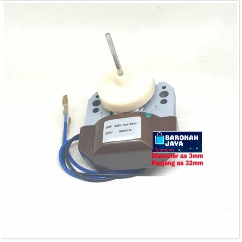 Fan Motor Kulkas 2261 Model Sharp/Dinamo Fan Blower Showcase/Sokes