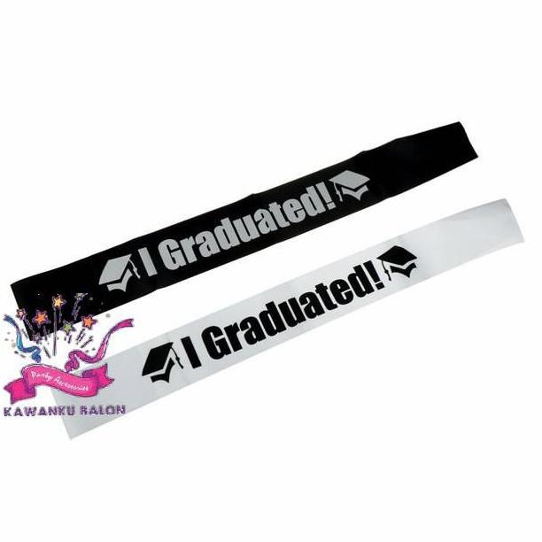 Kualitas terbaik] Sash Selempang Lulus/Selempang Graduation/Sash Graduation