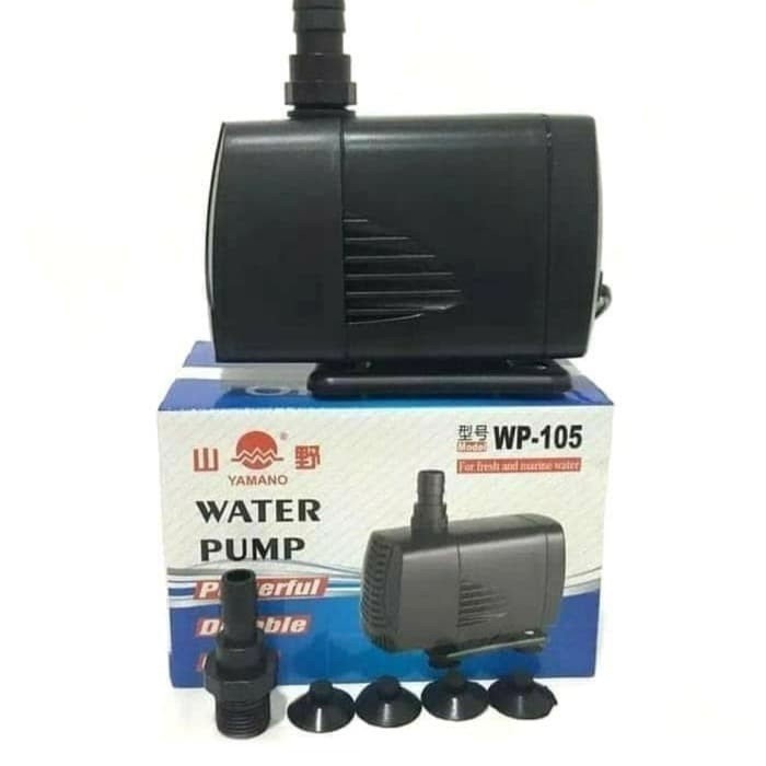 GRATIS ONGKIR Pompa Air Yamano WP-105 Aquarium Hidroponik WP 105 Celup Kolam Pump AR356