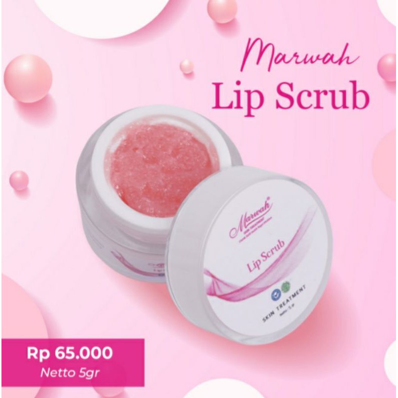 Marwah Lip Scrub BPOM