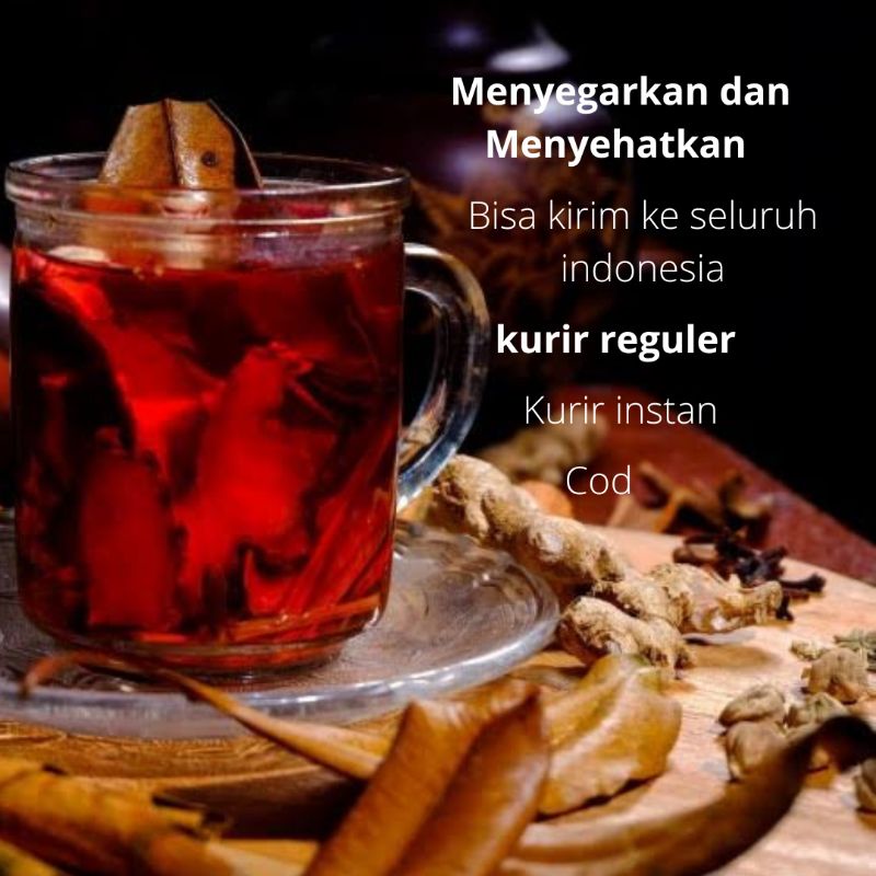 

viral wedang uwuh rempah tradisional jawa