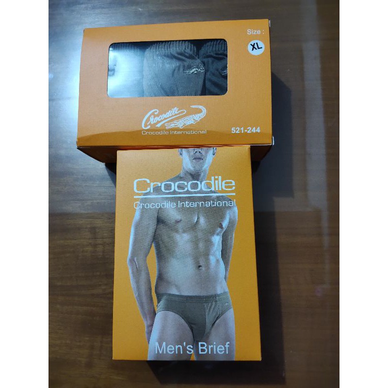 CELANA DALAM CROCODILE PRIA 244 + Masker bagus 1 pcs CD CROCODILE PRIA, 1 PACK ISI 3 PCS