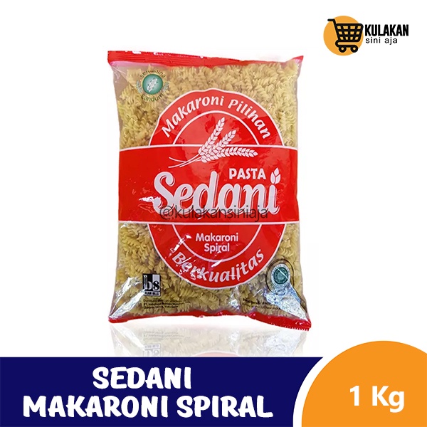 

Sedani Makaroni Spiral 1 Kg