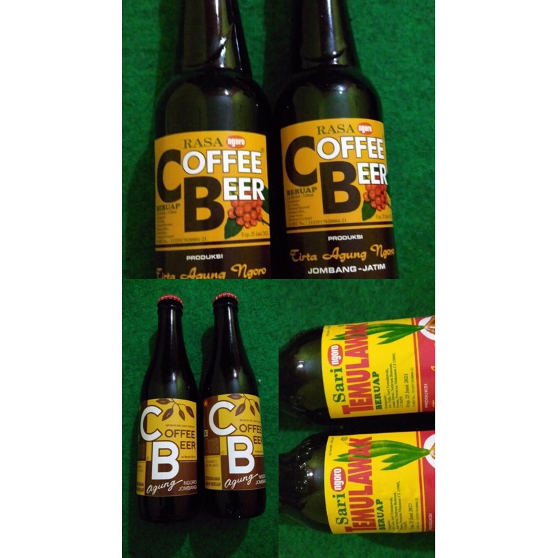 

coffee beer tirta/agung,temulawak tirta,sarsaparila agung botolan khusus grab/gojek