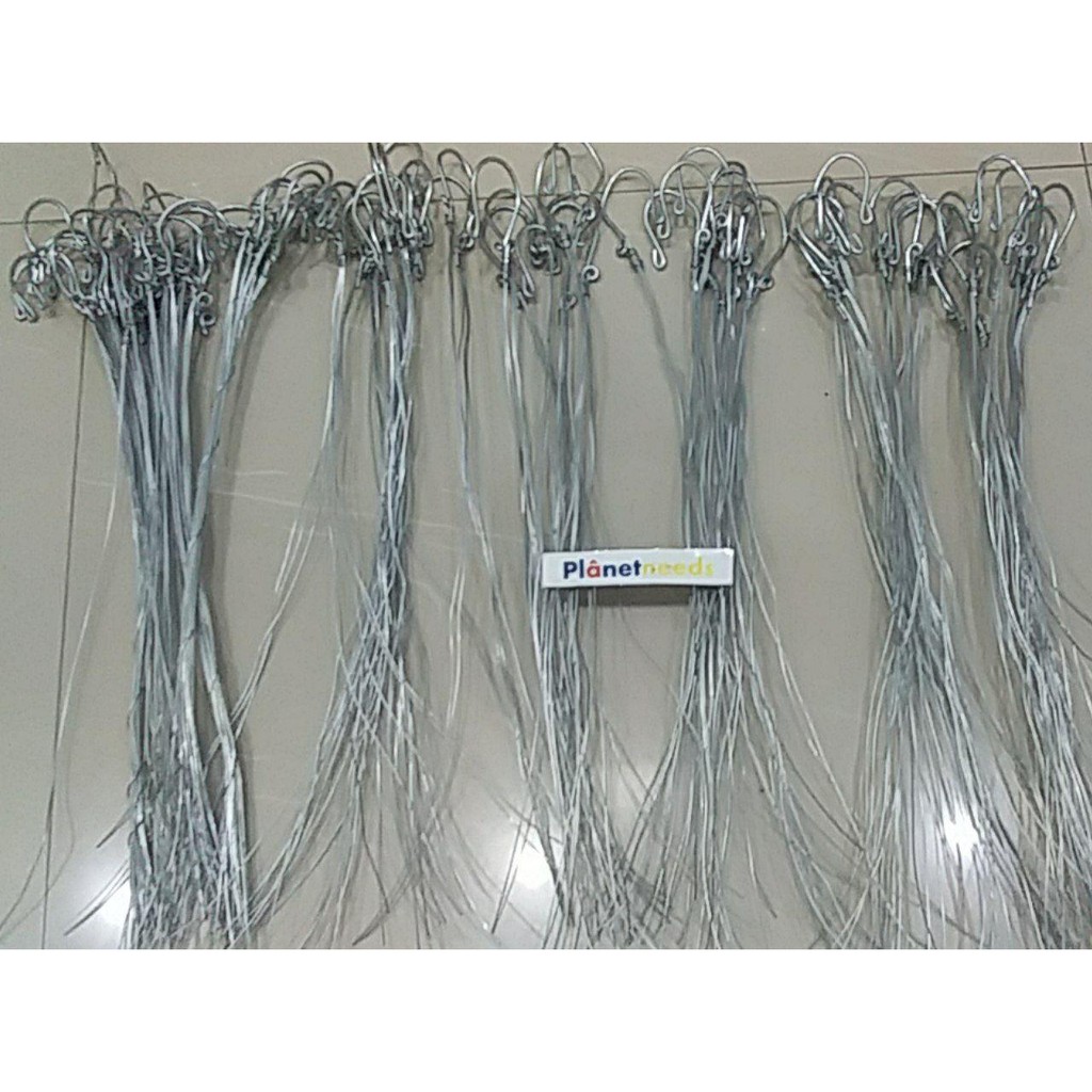 TALI KAWAT GANTUNGAN POT 40 CM KAKI 4 ALUMINIUM | KAWAT GANTUNG POT 40CM