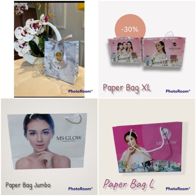 

PAPER BAG MS GLOW/ TAS MUNGIL/ TAS LUCU/ Tempat Ms glow