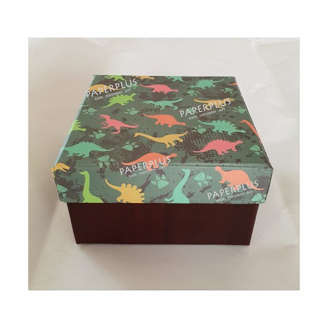 

KOTAK KADO / KOTAK HADIAH / GIFT BOX REMAJA LARGE KK DINOSAURUS HIJAU