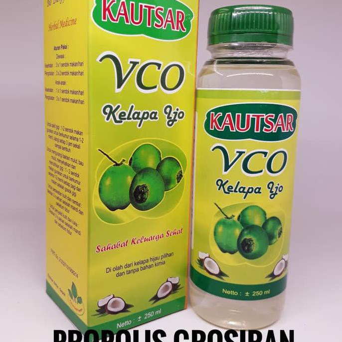 

KAUTSAR VCO VIRGIN COCONUT OIL MINYAK KELAPA IJO 250 ML