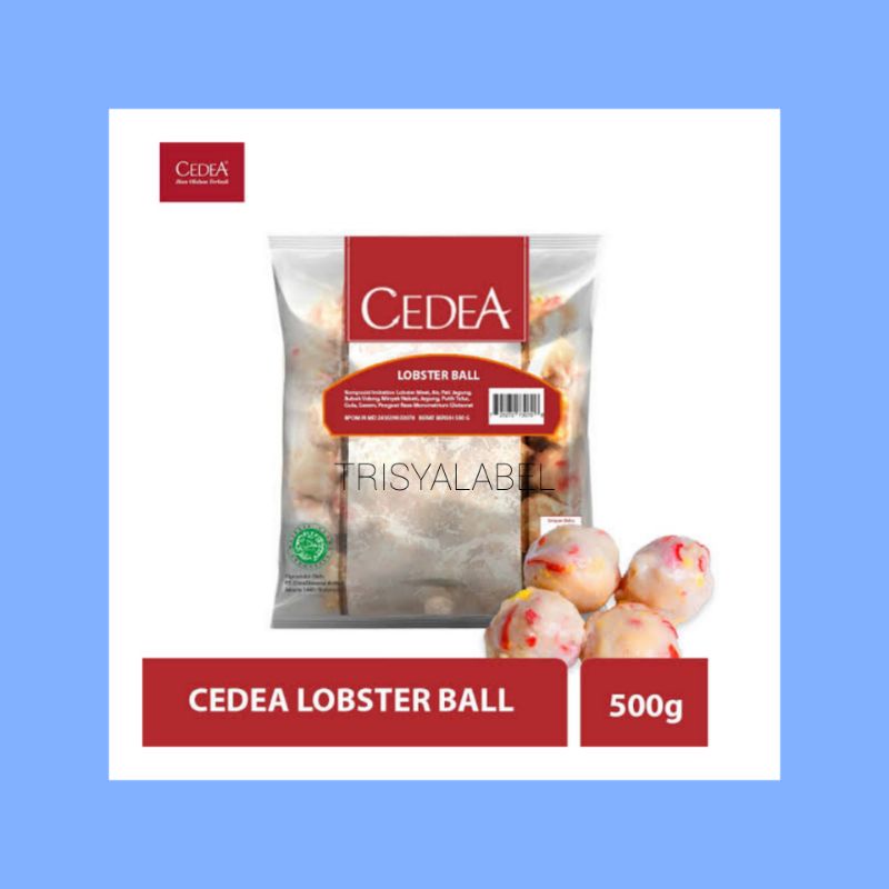 

500gr Lobster Ball Cedea | Frozen Food | TRISYALABEL