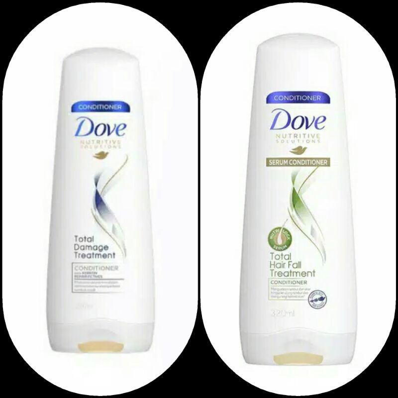 DOVE Conditioner Total Damage And Total Hair Fall Treatment 70 - 160 - 320ML