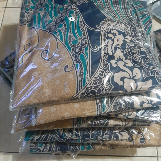 Maura Couple - Sania Ruffle Batik Couple Ori Ndoro Jowi Garansi Termurah Shopee - Batik Modern Solo